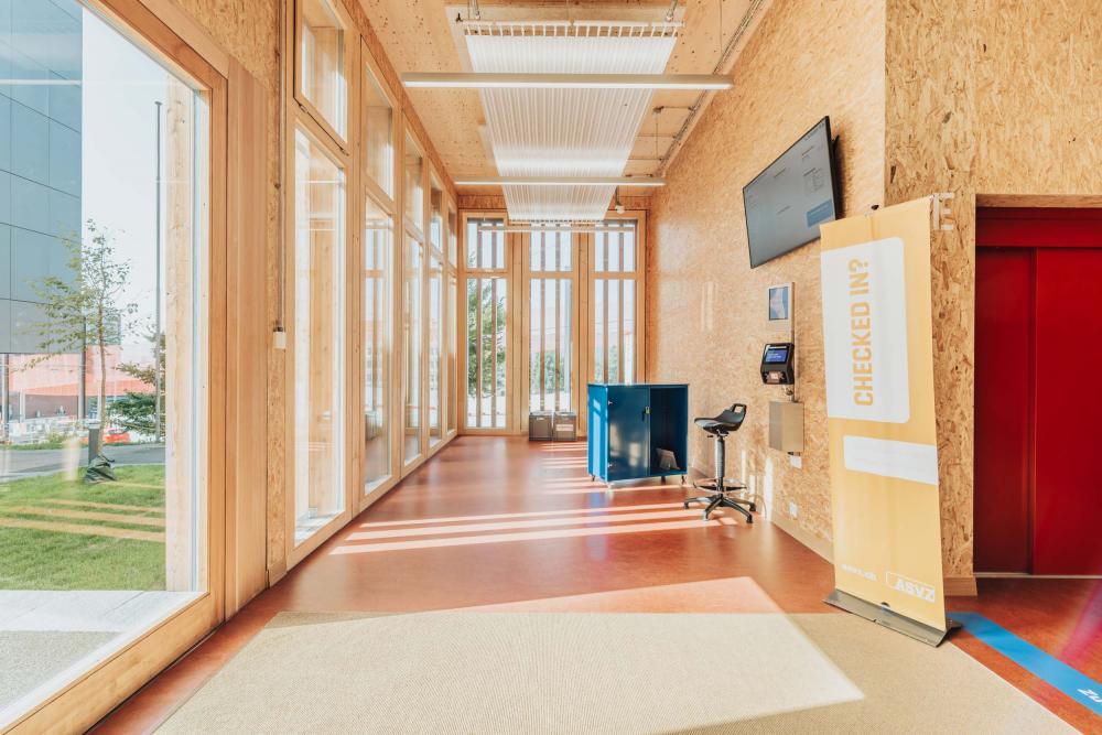 Sporthallenprovisorium Gloriarank, Universität Zürich